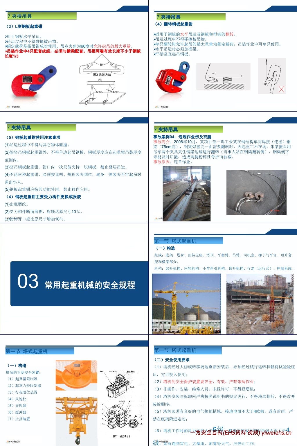 【PPT】吊装作业安全培训