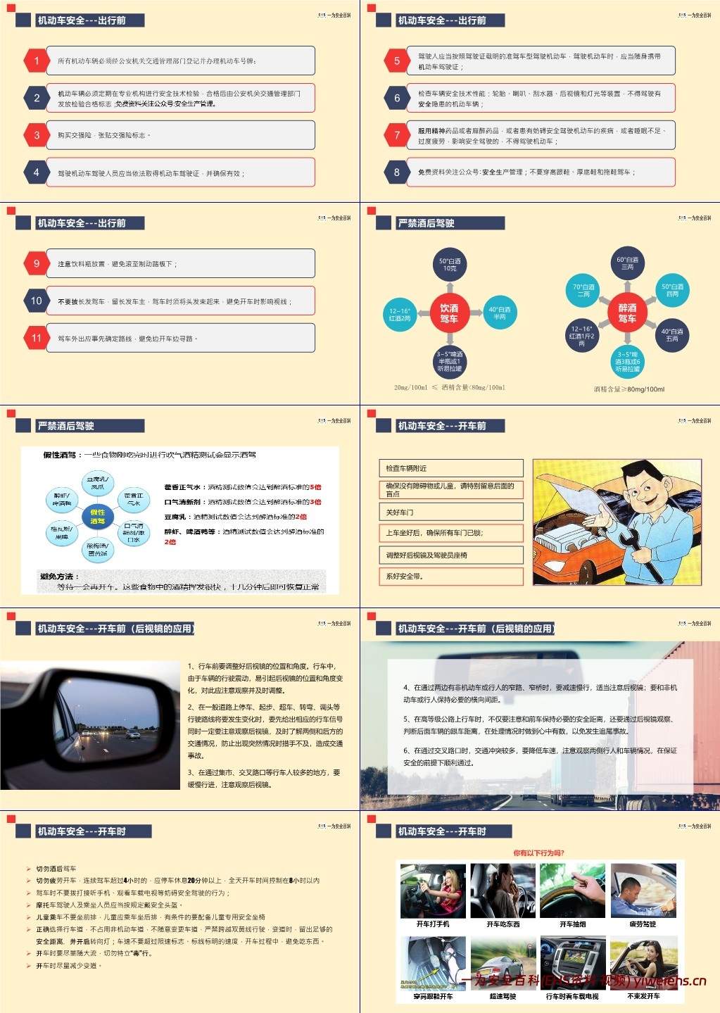 【PPT】道路运输机动车驾驶员安全培训