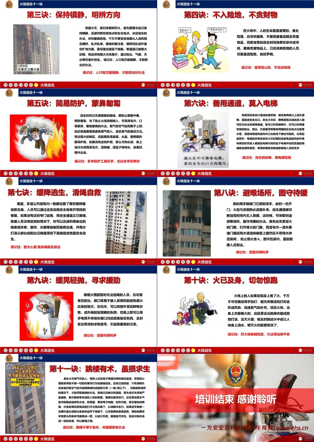 【PPT】2025年消防安全知识专项培训