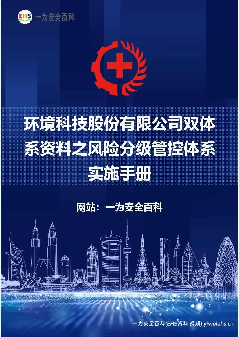 【Word】环境科技股份有限公司双体系资料之风险分级管控体系实施手册