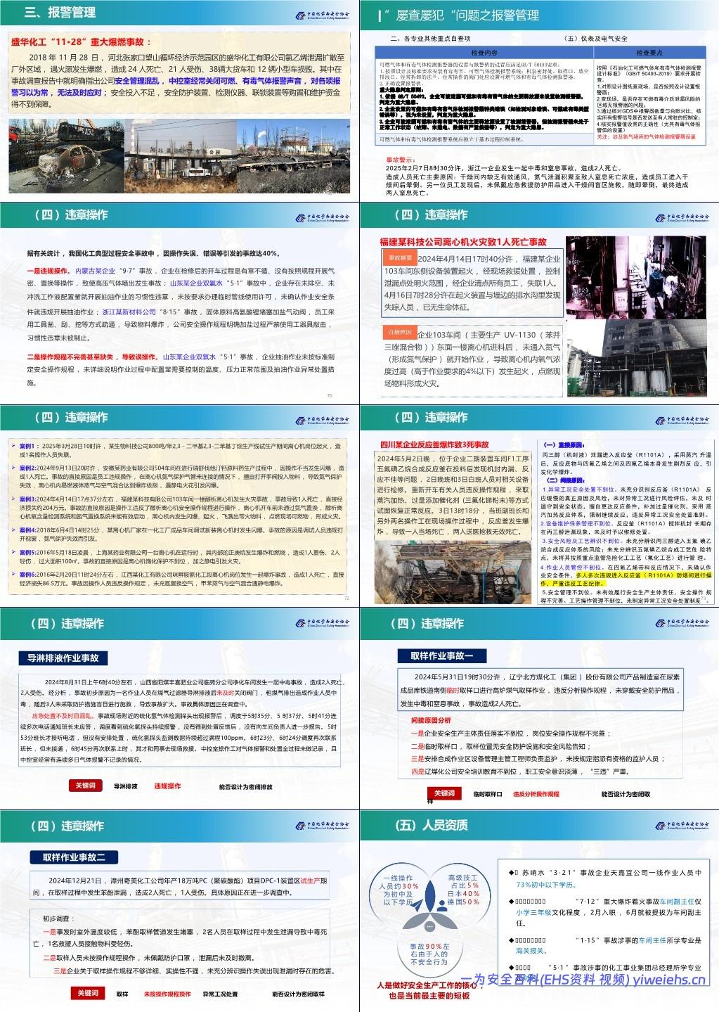 【PPT】 2025危化品企业典型事故案例及常见隐患分析