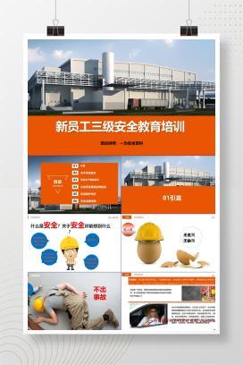【PPT】新员工三级安全教育培训