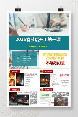 【PPT】2025春节节节后复工复产第一课