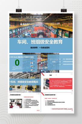 【PPT】车间级、班组级安全培训教材