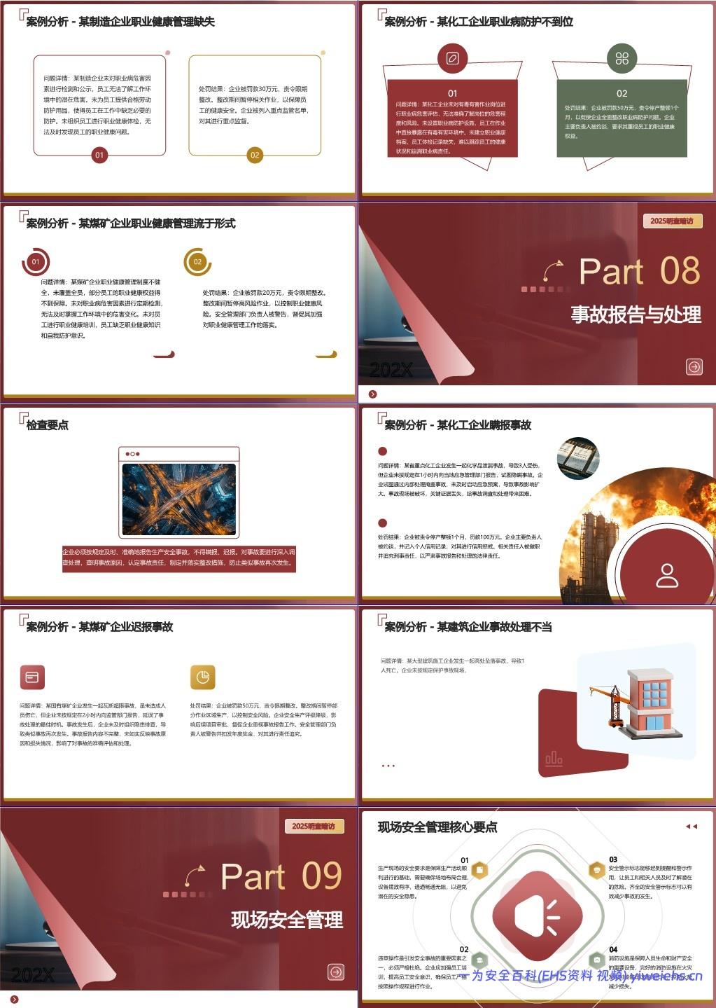 【PPT】中央安全生产考核巡查与明查暗访重点清单及案例解析