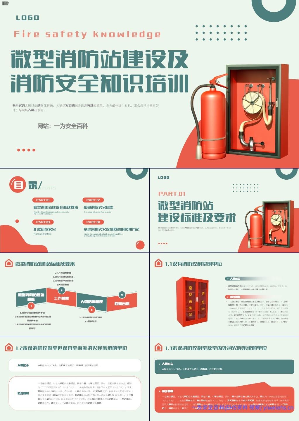 【PPT】微型消防站消防安全培训