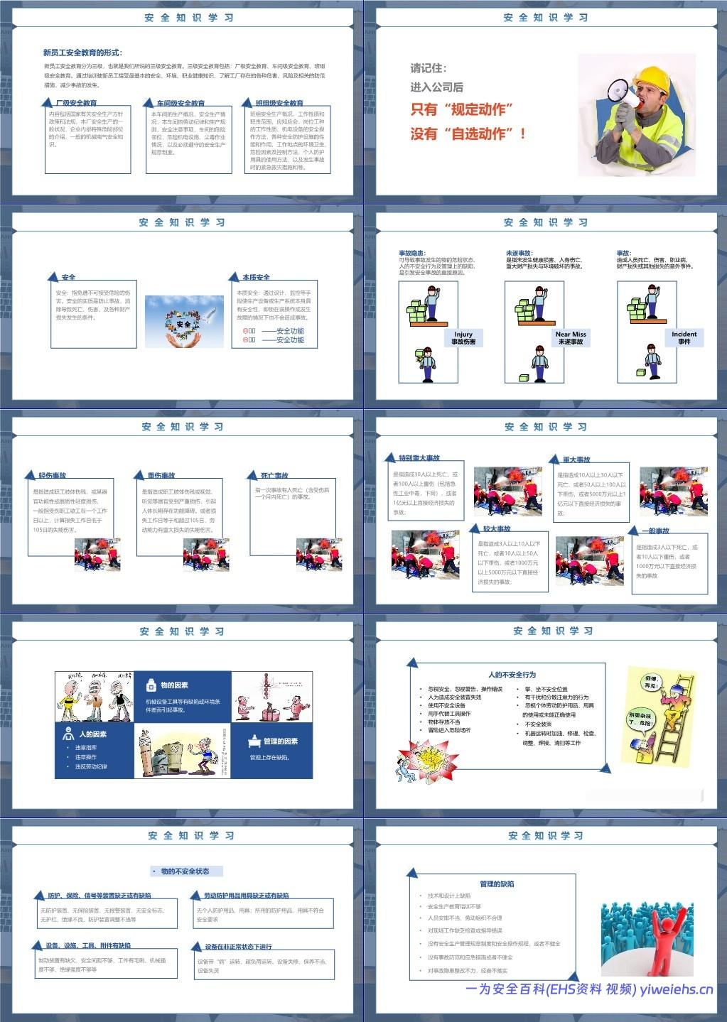 【PPT】提升安全意识,学习安全知识