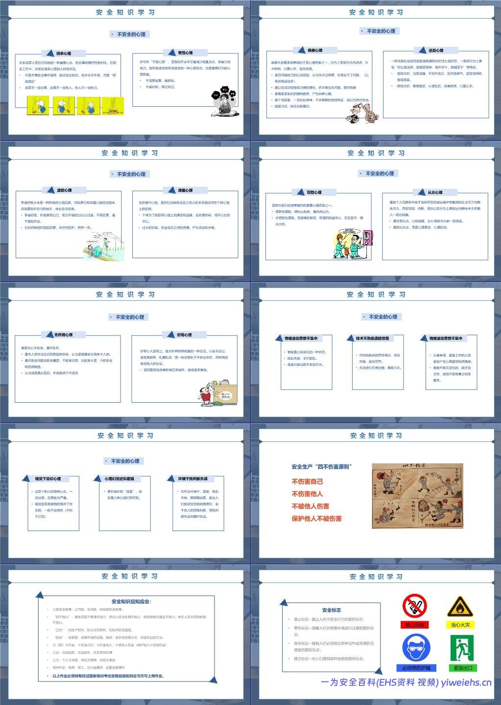 【PPT】提升安全意识,学习安全知识