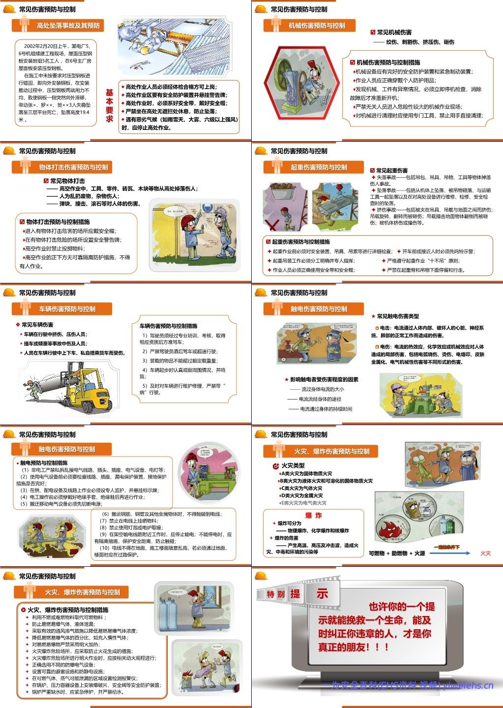 【PPT】一线员工安全意识提升培训手册