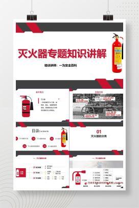 【PPT】灭火器专题知识讲解