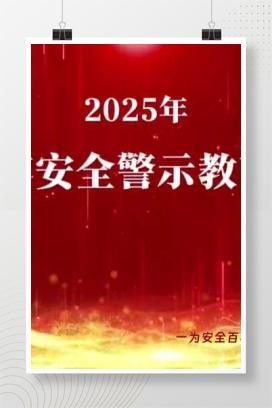 【视频】2025年春节安全警示教育片
