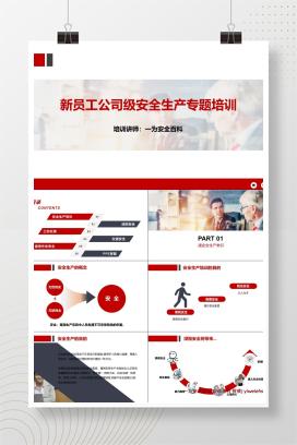 【PPT】新员工公司级安全生产培训