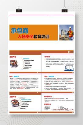 【PPT】承包商入场安全教育培训，实用版