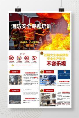 【PPT】火灾案例及消防安全知识专题培训