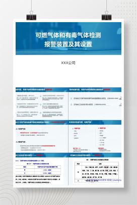 【PPT】可燃有毒气体报警装置及其设置