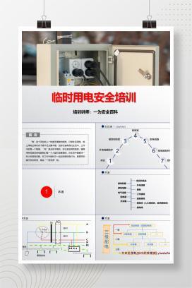 【PPT】施工现场临时用电安全培训课件