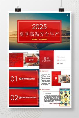 【PPT】附件夏季高温安全生产培训