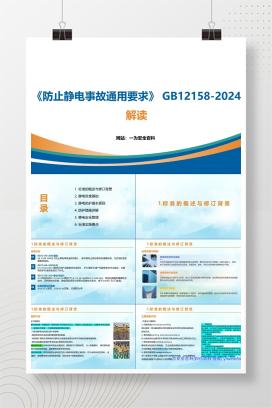 【PPT】《防止静电事故通用要求》 GB12158-2024解读