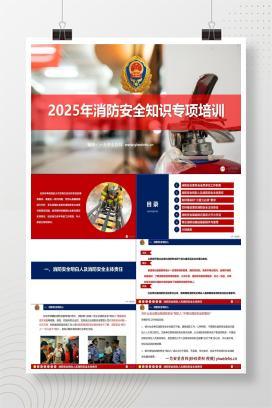 【PPT】2025年消防安全知识专项培训
