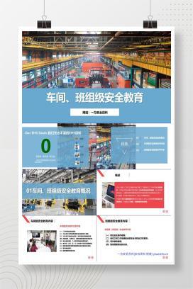 【PPT】车间级班组级安全培训教材