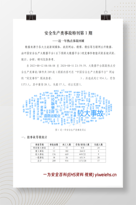 【PDF】近一年热点事故统计汇总（自2023-08-12 至 2024-08-11）