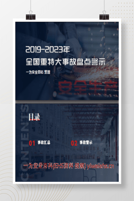 【PDF】2019-2023年重特大事故盘点警示