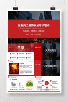 【PPT】企业员工消防安全专项培训