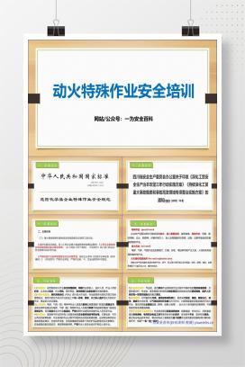 【PPT】动火特殊作业安全培训课件