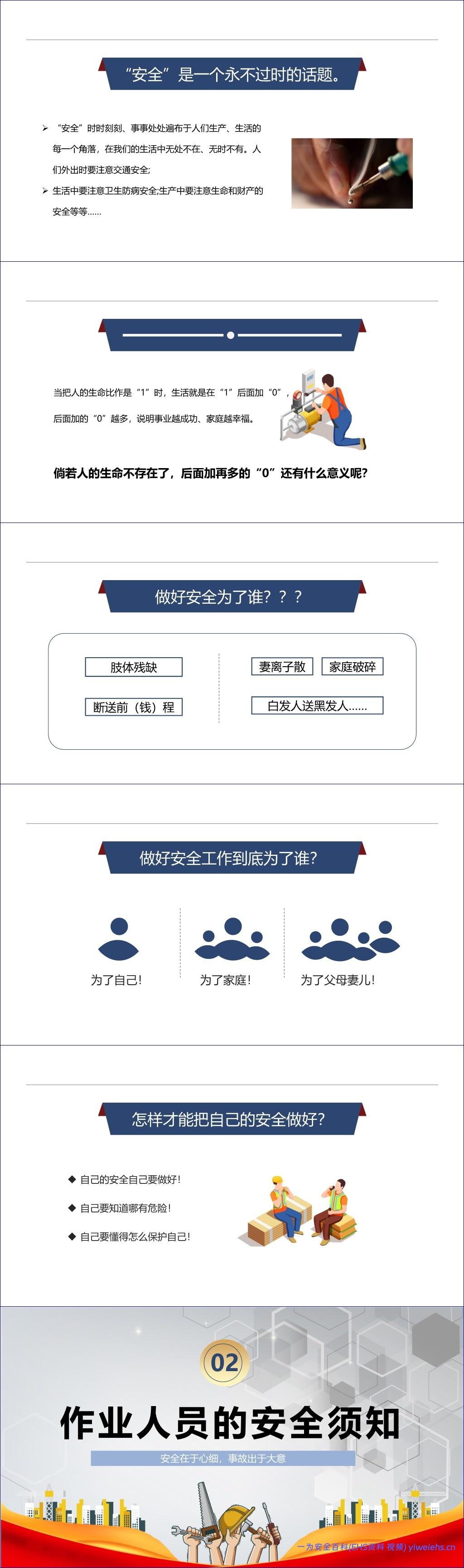 【PPT】清明节后安全警示培训