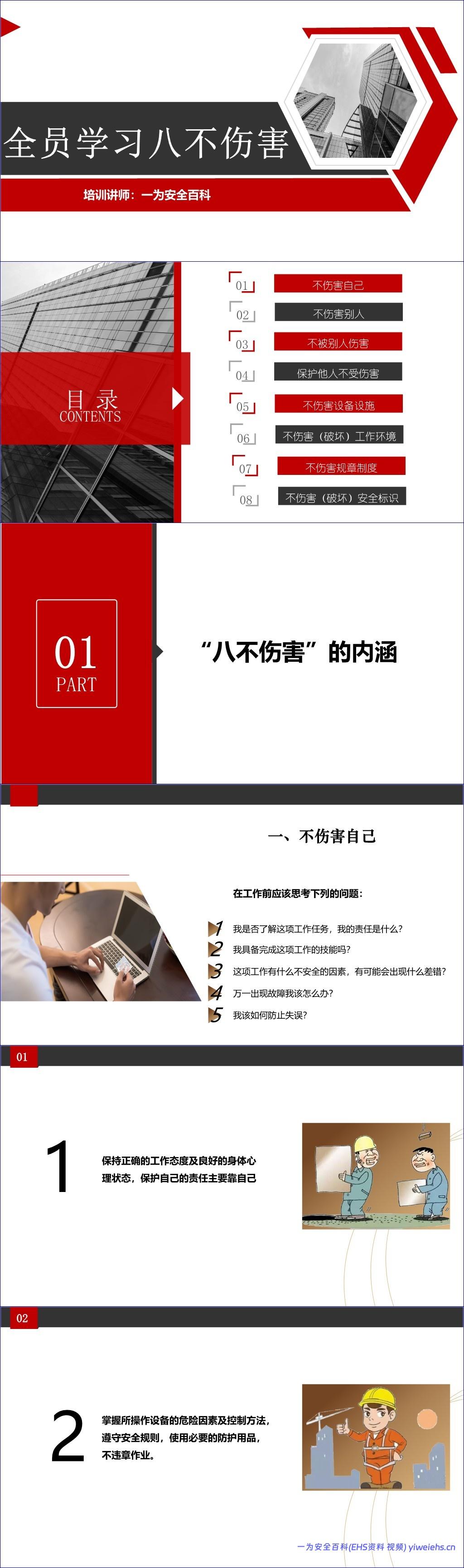 【PPT】全员学习八不伤害