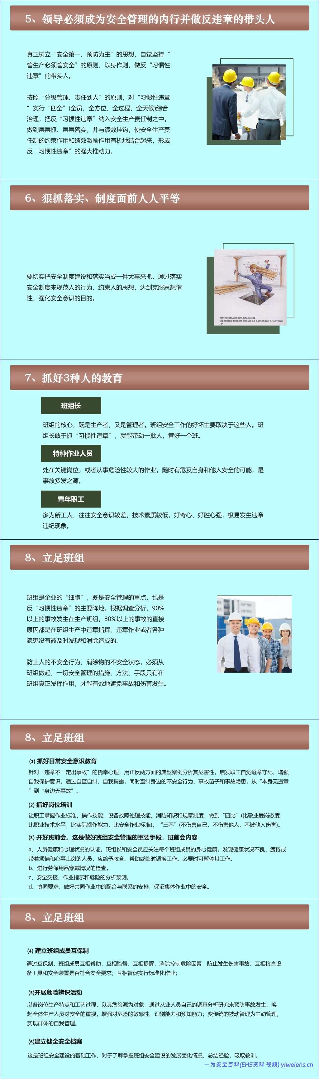 【PPT】习惯性违章培训