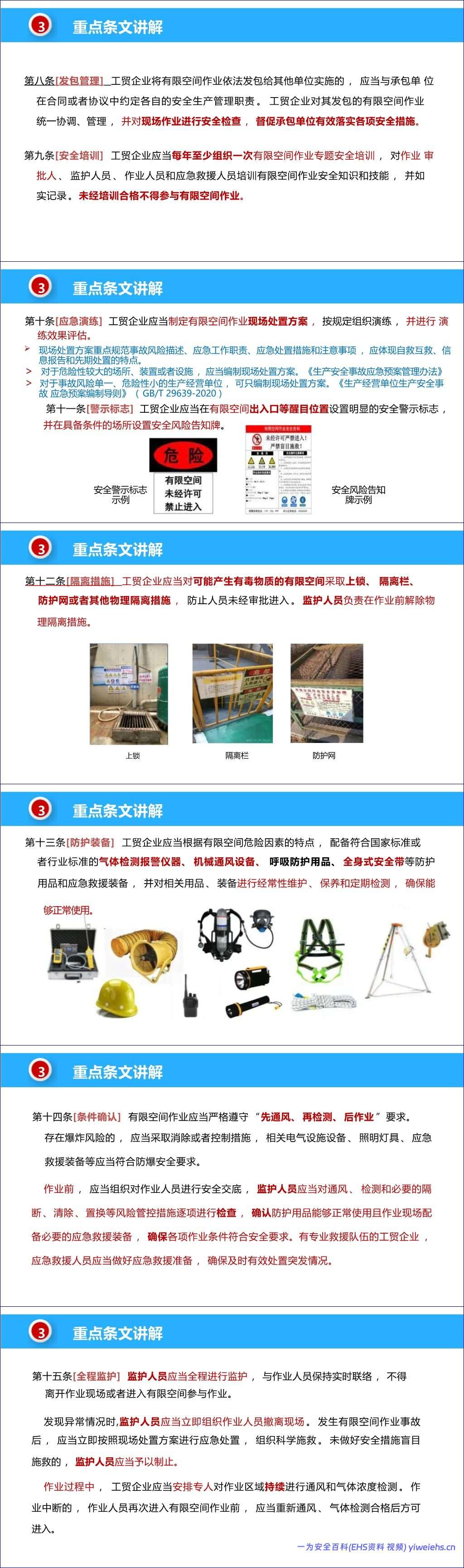 【PPT】工贸重点企业有限空间作业专家指导帮扶讲评反馈培训