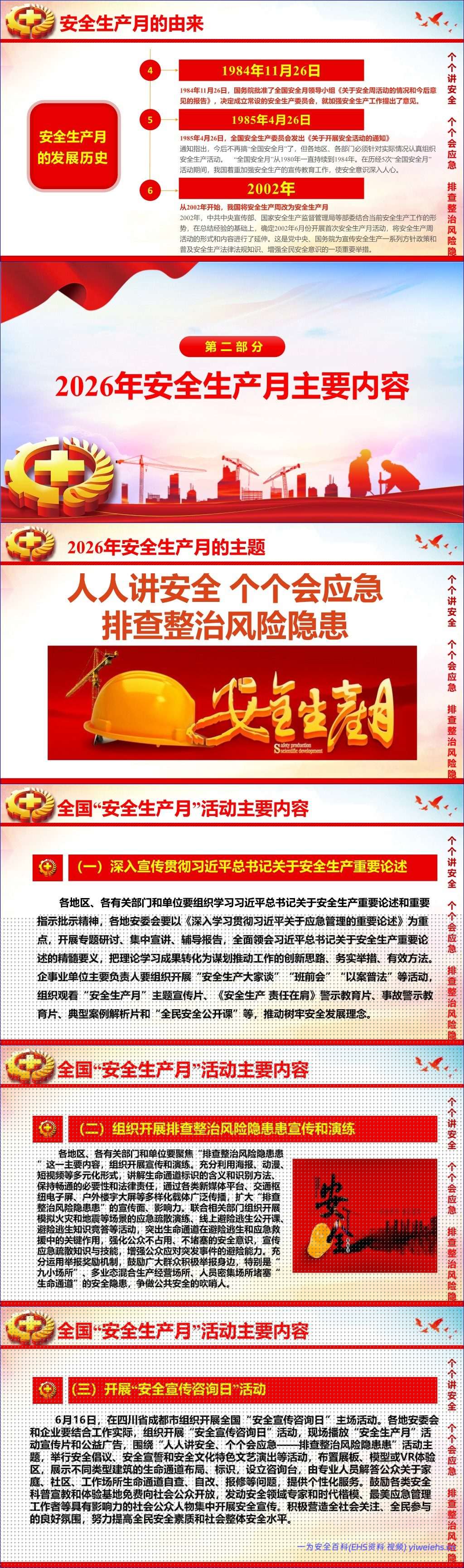 【PPT】2026年安全月主题课件一安全月主题宣讲课件