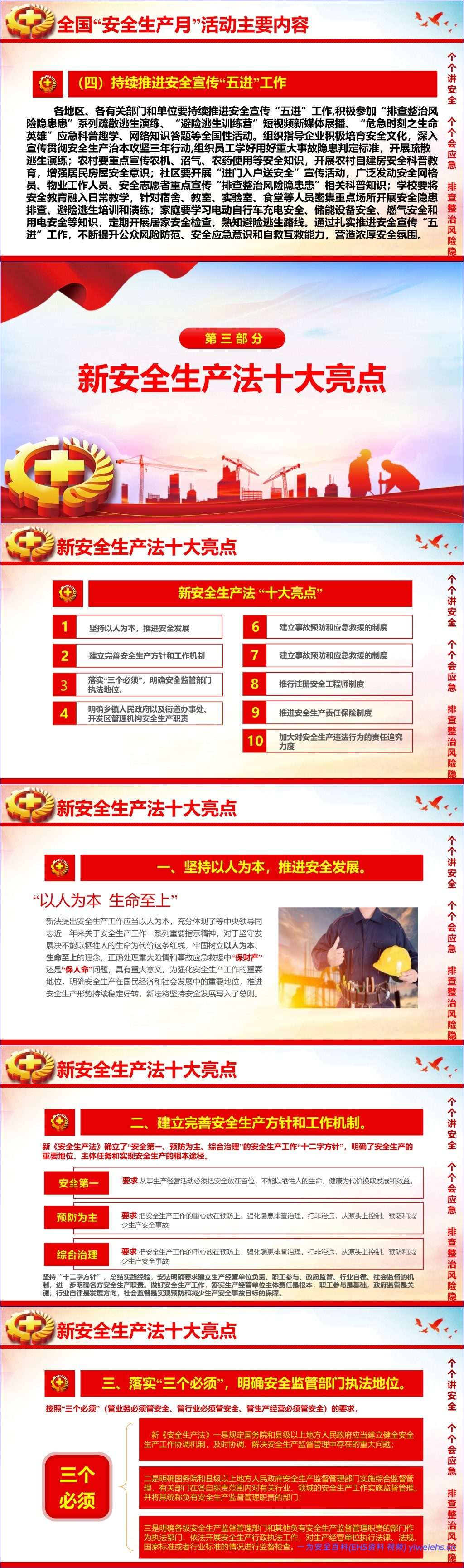 【PPT】2026年安全月主题课件一安全月主题宣讲课件