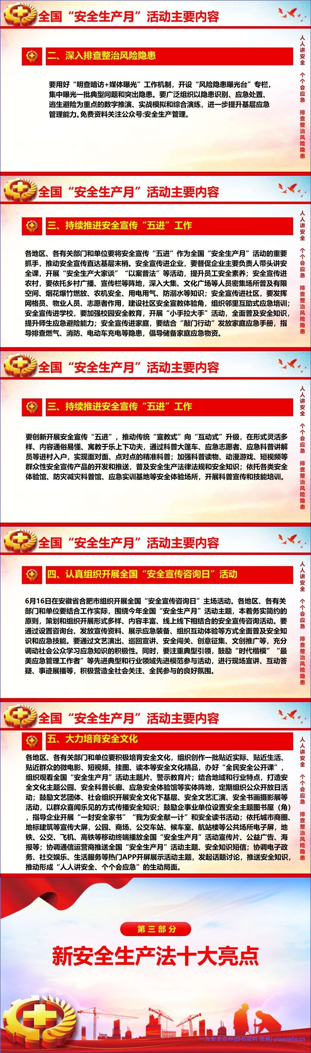 【PPT】2026安全生产月主题课件:人人讲安全、个个会应急—排查整治风险隐患