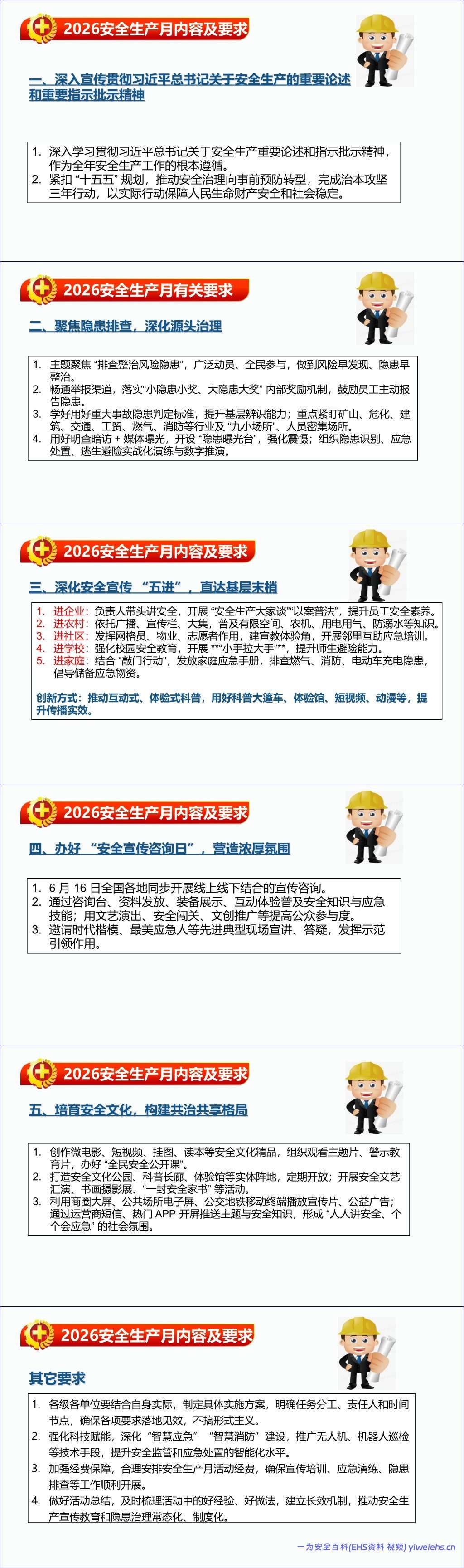 【PPT】2026年安全生产月主题培训课件:排查整治风险隐患