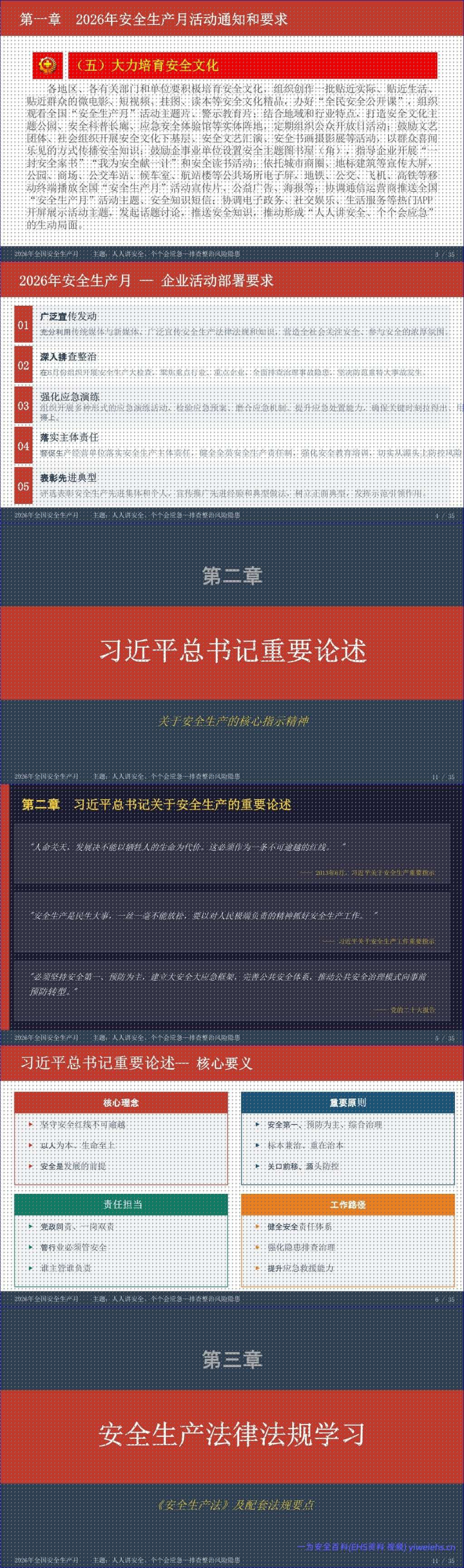 【PPT】2026年安全生产月总经理讲安全公开课