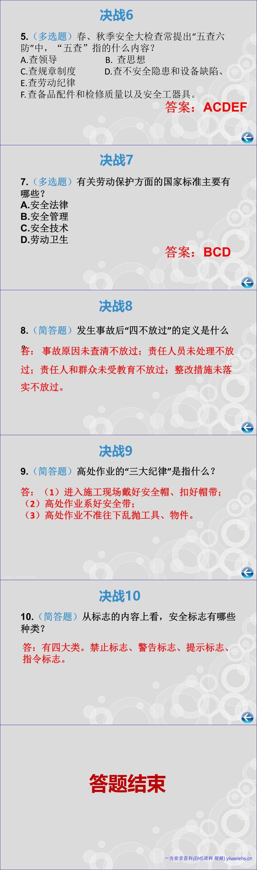 【PPT】2026安全生产月安全知识竞赛策划模板(108页)