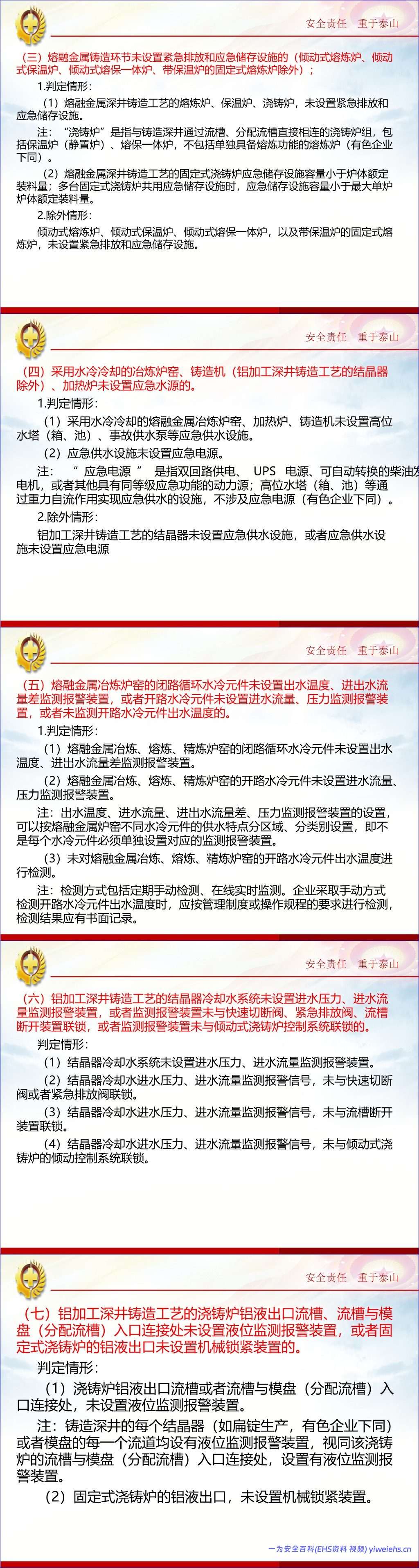 【PPT】工贸行业重大事故隐患判定标准