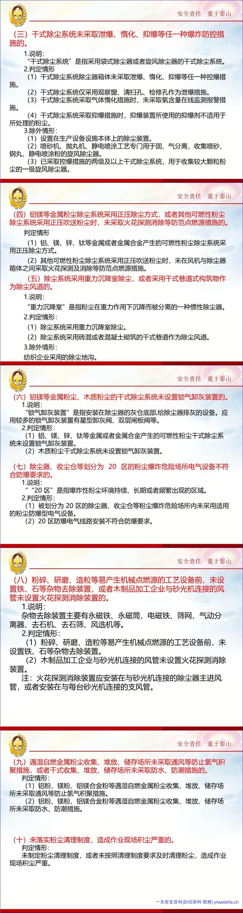 【PPT】工贸行业重大事故隐患判定标准