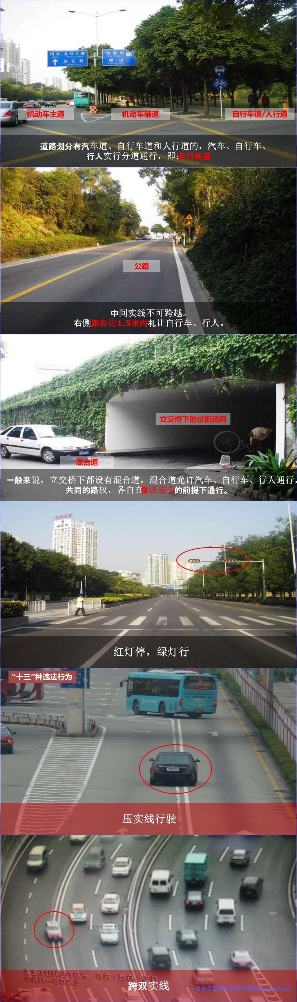 【PPT】交通安全知识培训