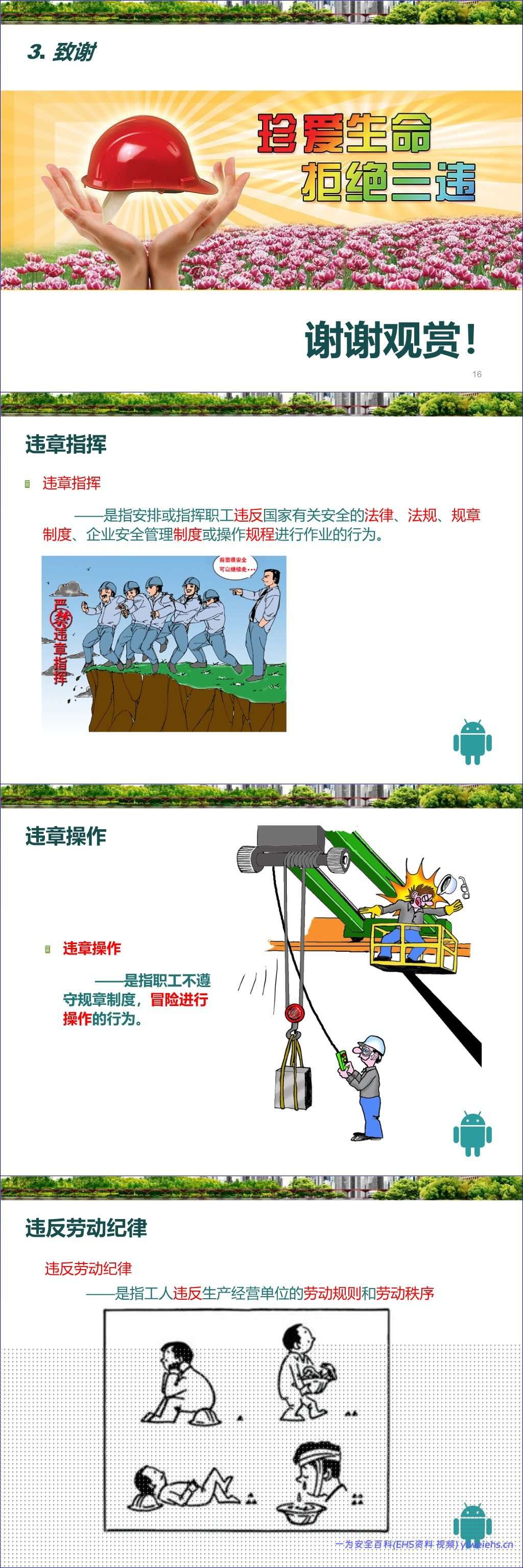 【PPT】全员反三违培训