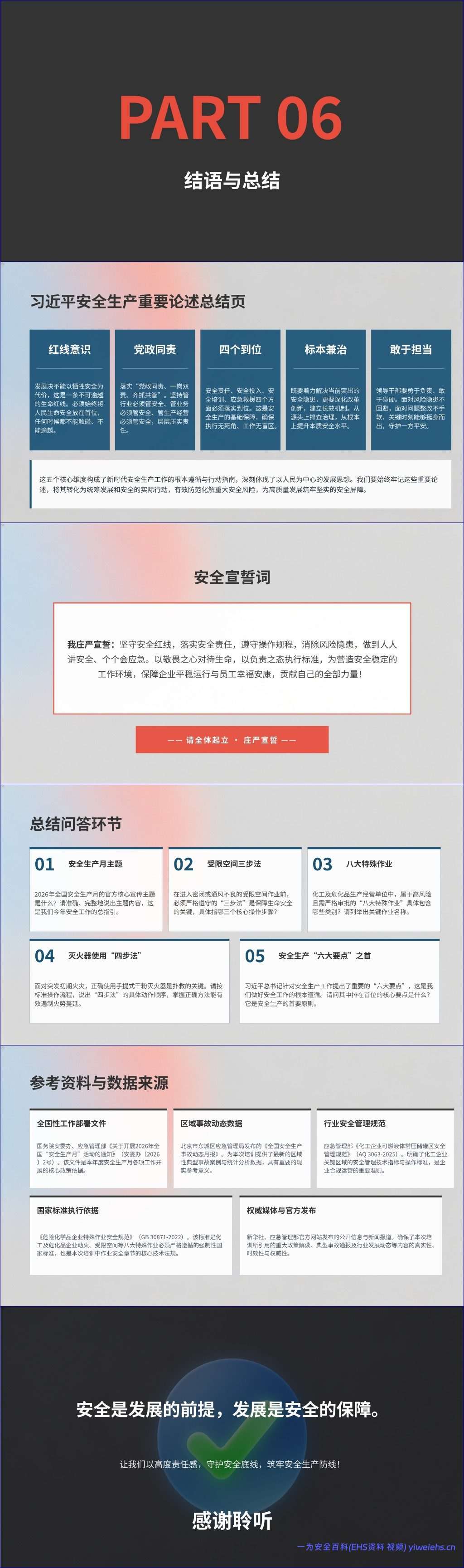 【PPT】人人讲安全 个个会应急——排查整治风险隐患