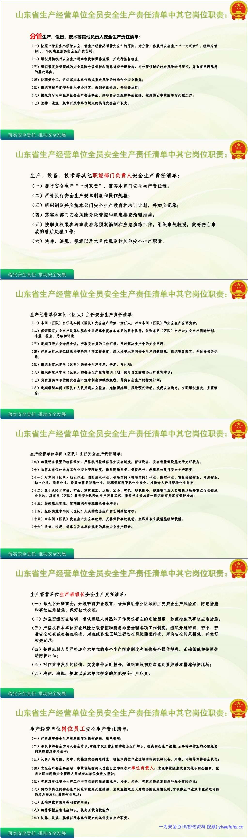 【PPT】《落实安全责任,减免事故责任》