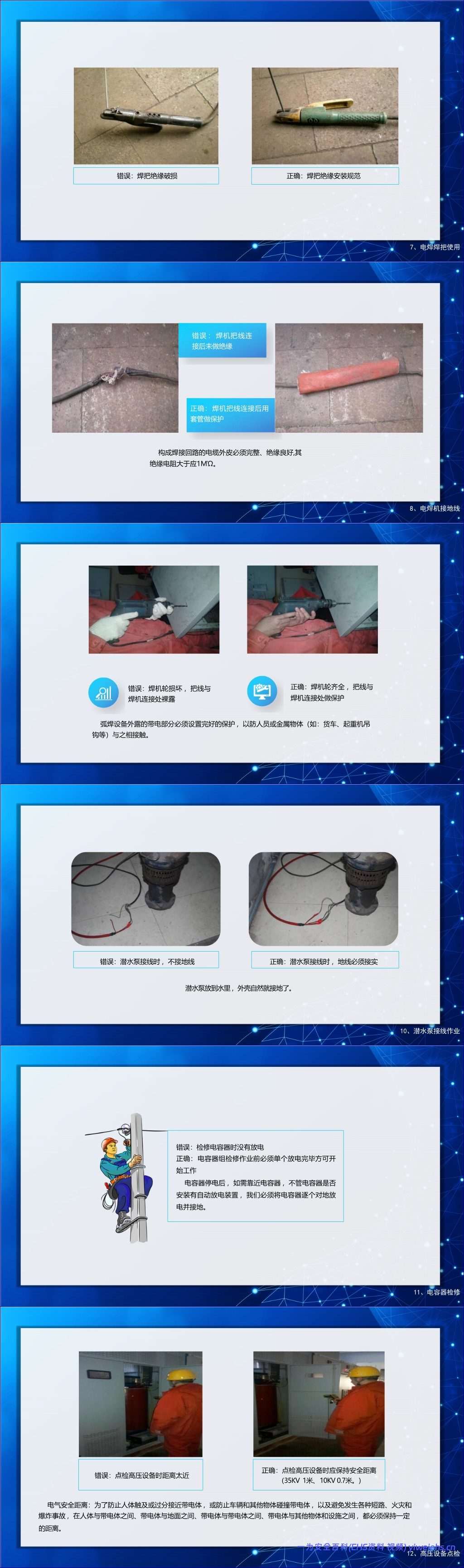 【PPT】电气常见安全隐患培训