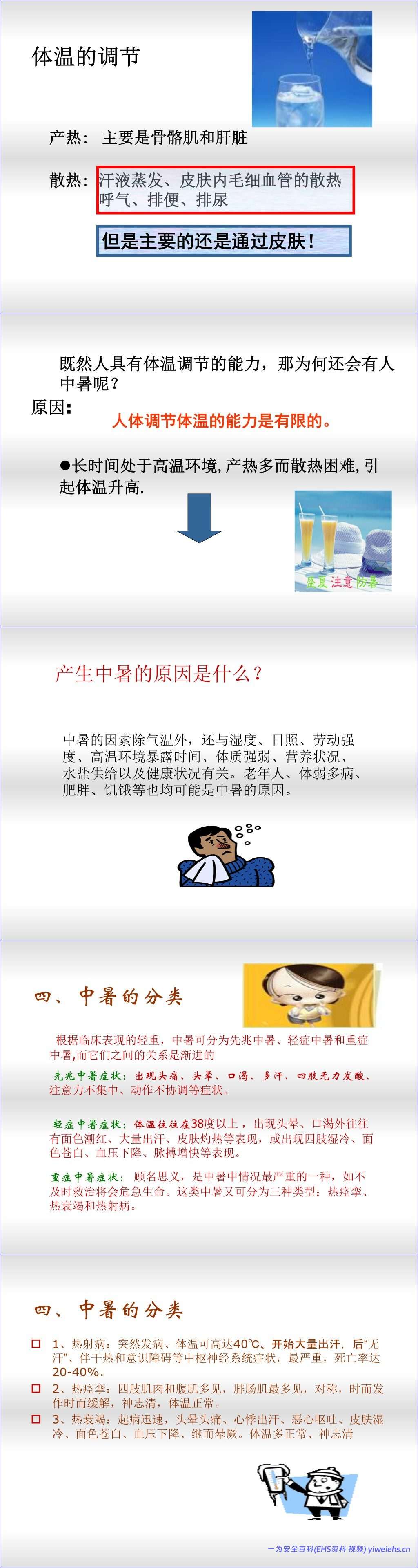 【PPT】防暑降温培训材料