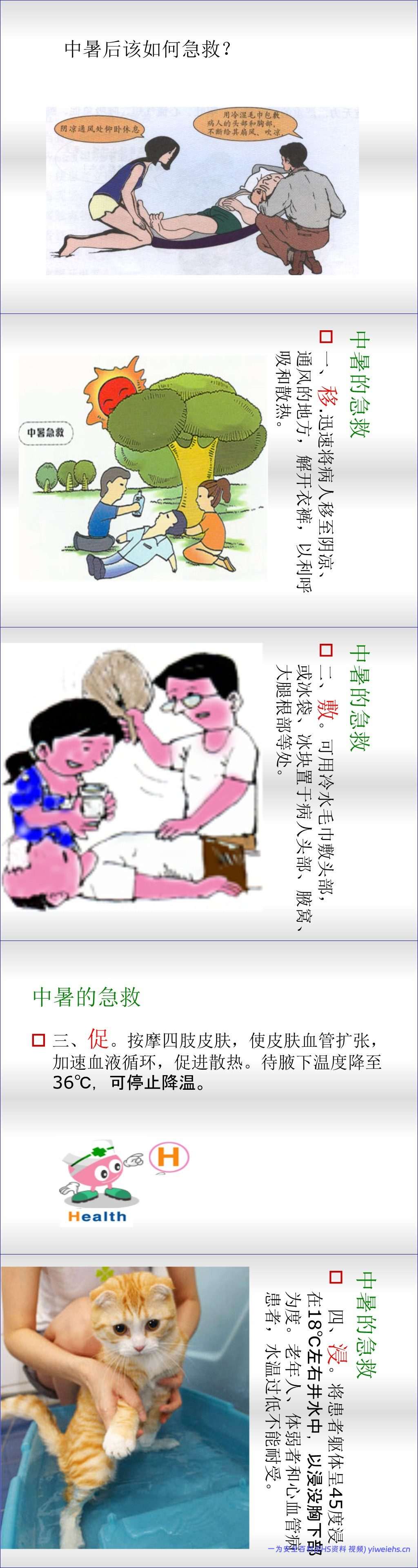 【PPT】防暑降温培训材料