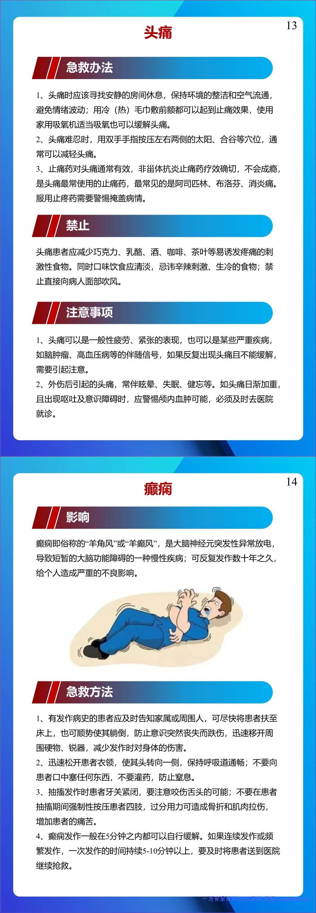 【PPT】个个会应急!2026安全月应急处置急救手册,人手一份!