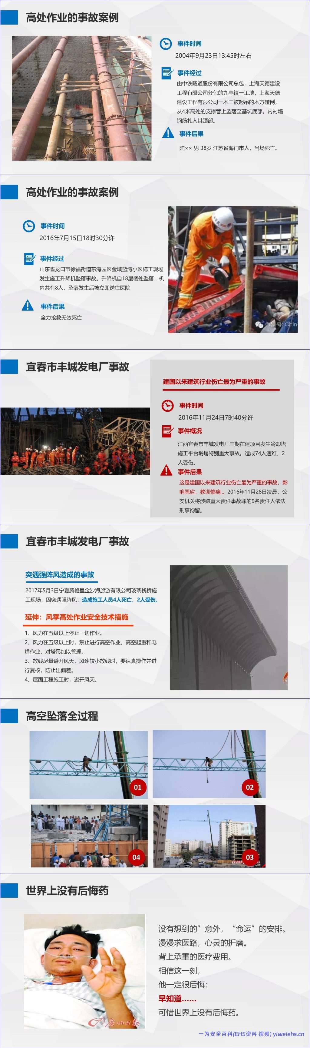 【PPT】最全面的高处作业安全培训