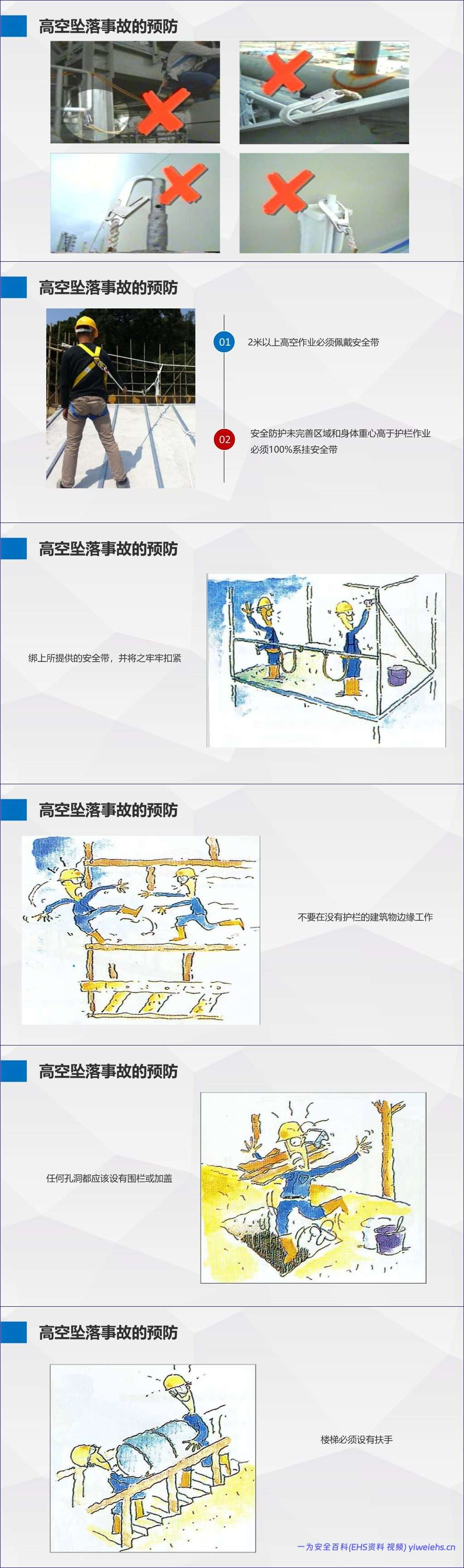 【PPT】最全面的高处作业安全培训